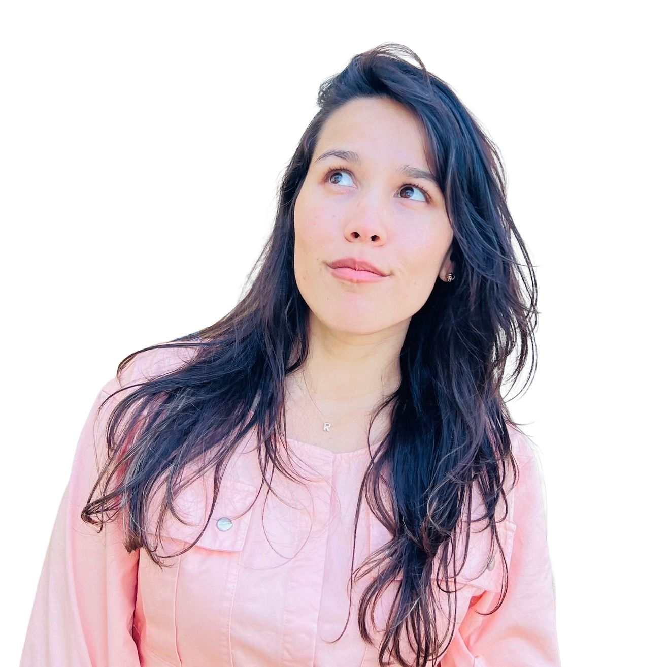 Raysa Suarez looking upward